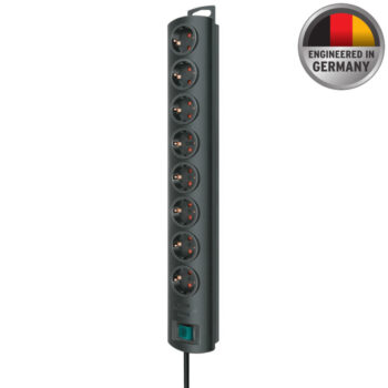 Brennenstuhl Primera Line Serisi 8 Soketli 2 Metre Priz Uzatma Kablosu Siyah