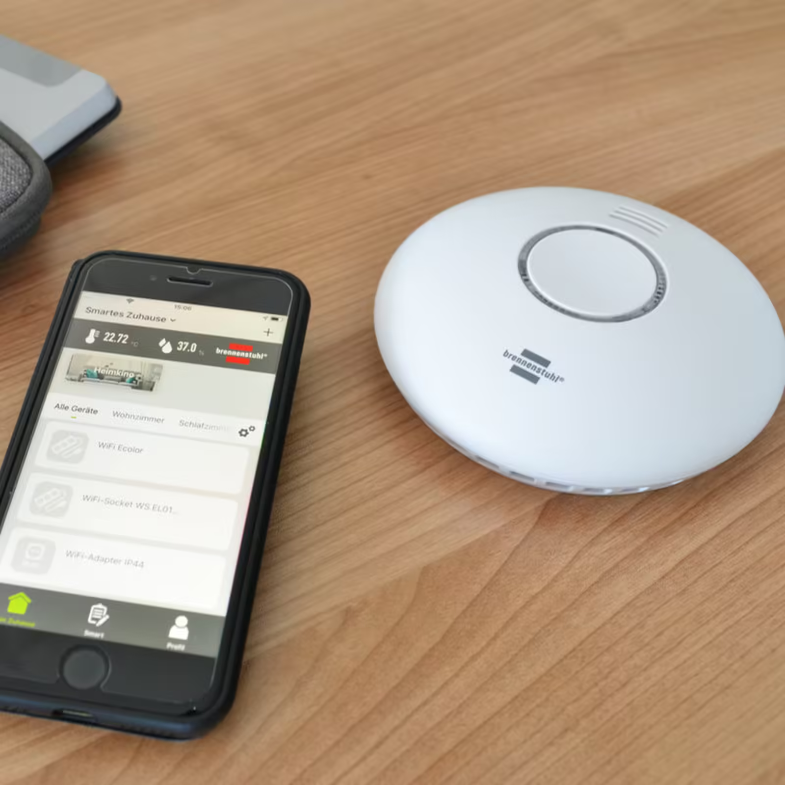 Brennenstuhl Connect WRHM01 85 Db WiFi Duman ve Isı Dedektörü - Görsel 5