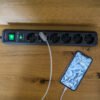 Brennenstuhl Eco Line Serisi 6 Soketli 1.5 Metre 13.500 mAh Akım Korumalı Priz Uzatma Kablosu Antrasit - Görsel 2