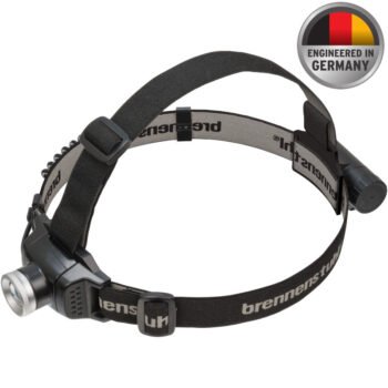 Brennenstuhl LuxPremium Serisi Şarj Edilebilir CREE LED KL 250AF Uyarı Işıklı 250 Lümen Kafa Lambası Siyah