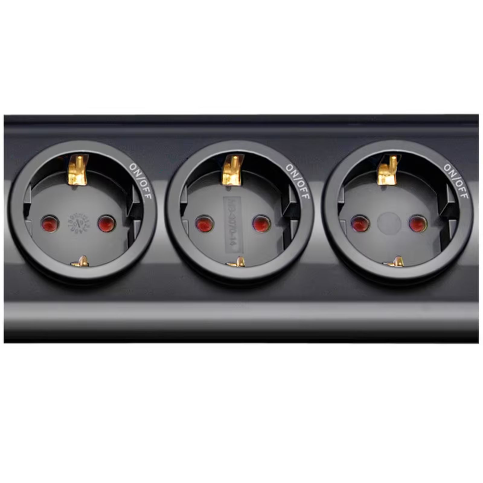 Brennenstuhl Primera Tec Comfort Switch Plus Serisi 7 Soketli RJ-11 Bağlantılı 2 Metre 19.500 Amper Akım Korumalı Uzatma Kablosu Siyah - Görsel 8