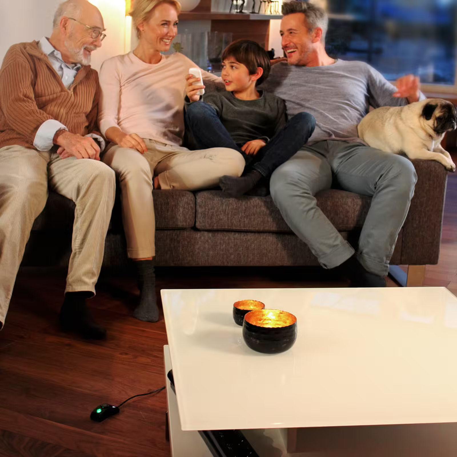 Brennenstuhl Primera Tec Comfort Switch Plus Serisi 7 Soketli RJ-11 Bağlantılı 2 Metre 19.500 Amper Akım Korumalı Uzatma Kablosu Siyah - Görsel 2