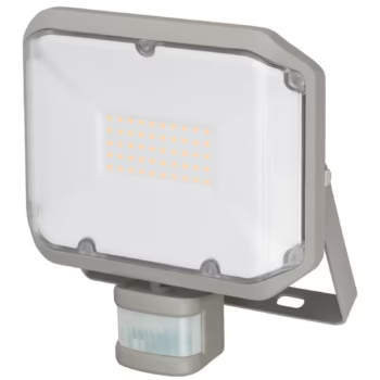 Brennenstuhl AL 3050 Serisi IP44 Lisanslı 30W 3110 Lümen 3000K Işık Hareket Sensörlü Led Spot Işığı