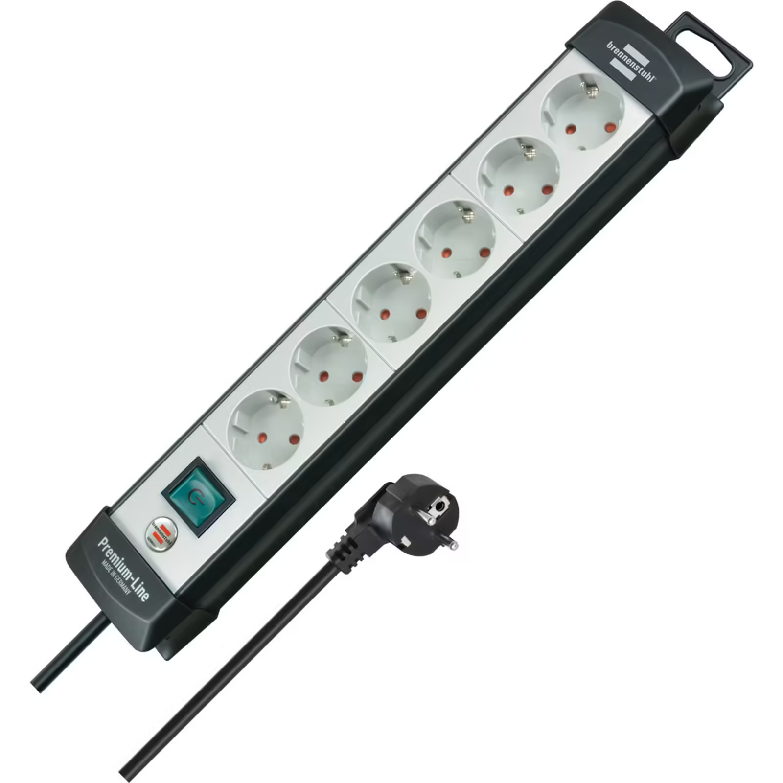 Brennenstuhl Premium Line Serisi 6 Soketli 5 Metre Uzatma Kablosu Priz