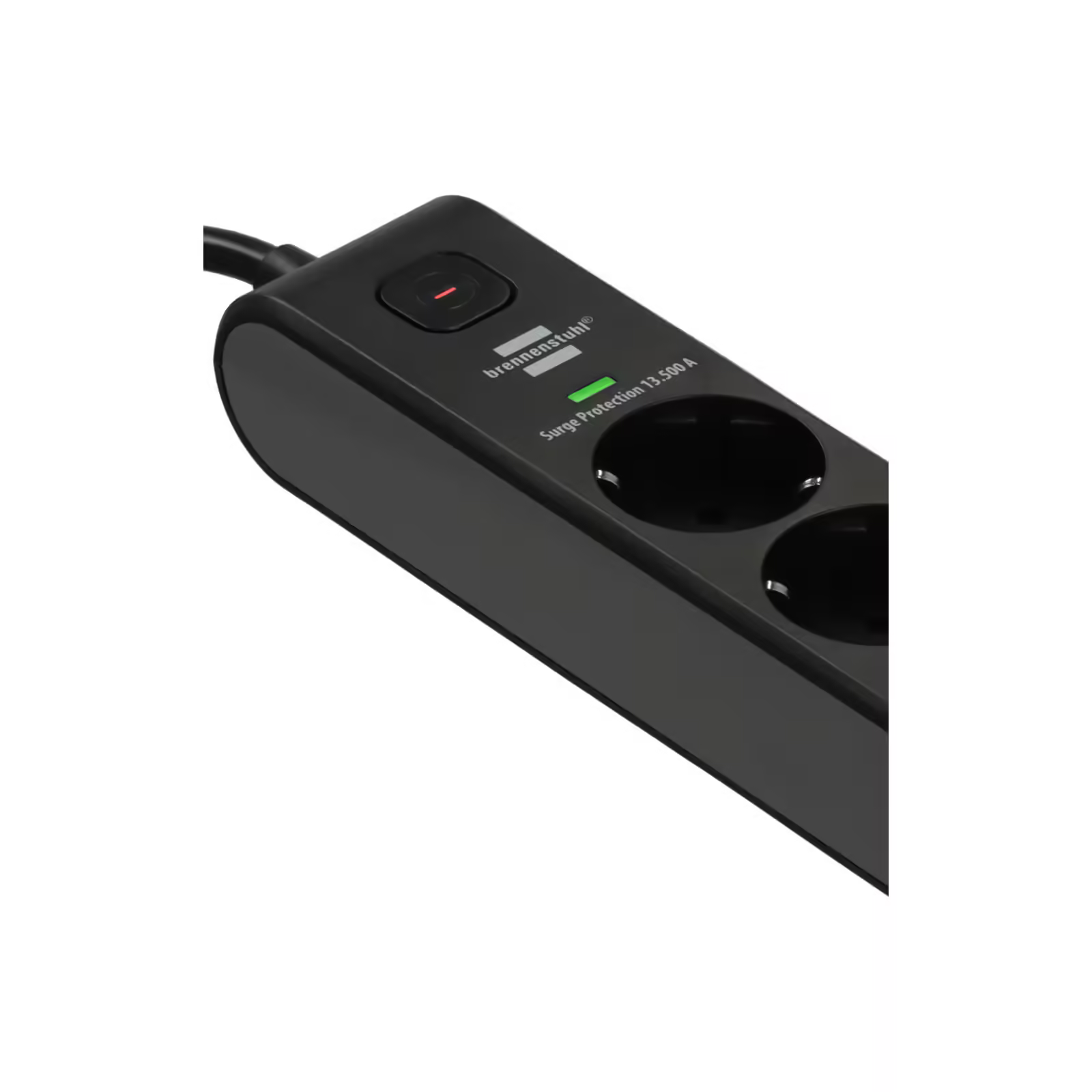 Brennenstuhl 6 Soketli 13.500A Akım Korumalı Priz + 20W Type-C PD & 20W USB-A Hızlı Şarj 2 Metre - Görsel 2