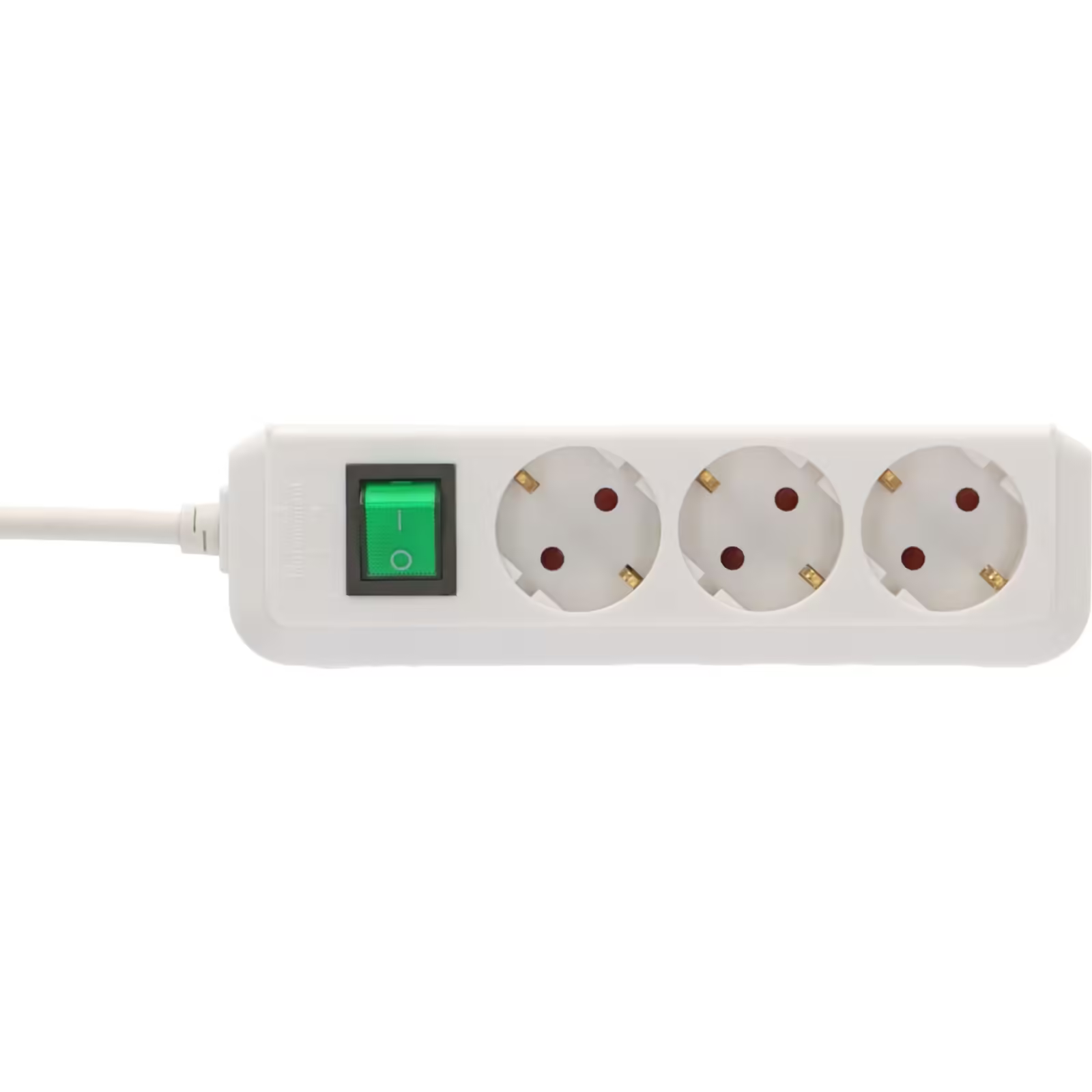 Brennenstuhl Eco Line Serisi 5 Metre 3 Soketli IP20 Lisanslı Çocuk Korumalı Priz Uzatma Kablosu Beyaz - Görsel 3
