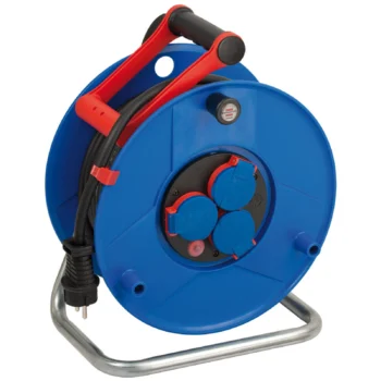 Brennenstuhl Garant Serisi IP44 Lisanslı 3 Soketli 290mm 25 Metre H07RN-F 3G2.5 Makaralı Kablo