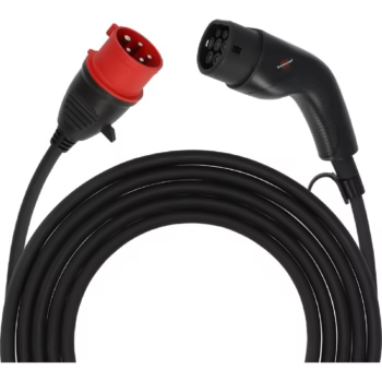 Brennenstuhl Taşınabilir Type 2 - CEE 11kW 8 Metre 3 Faz Mode 2 Taşıma Çantalı Duvar Tipi Elektrikli Araç Şarj Ünitesi